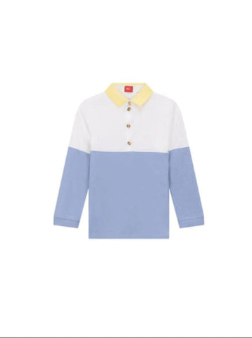 Contrast Bottom Polo