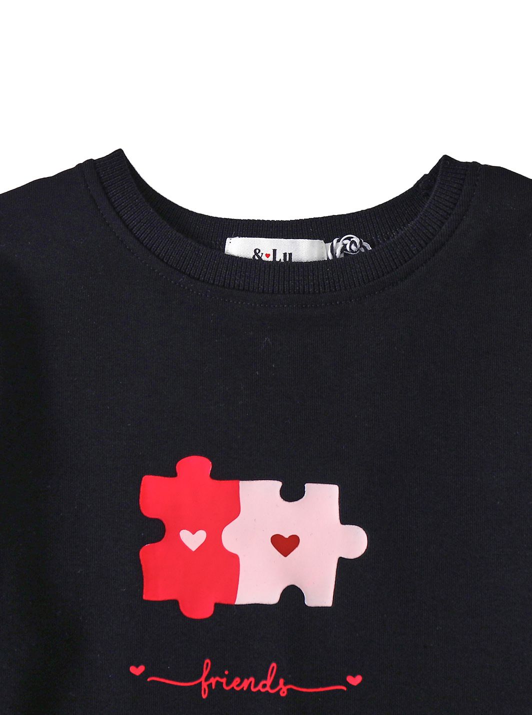 Heart Puzzle Print Nightgown