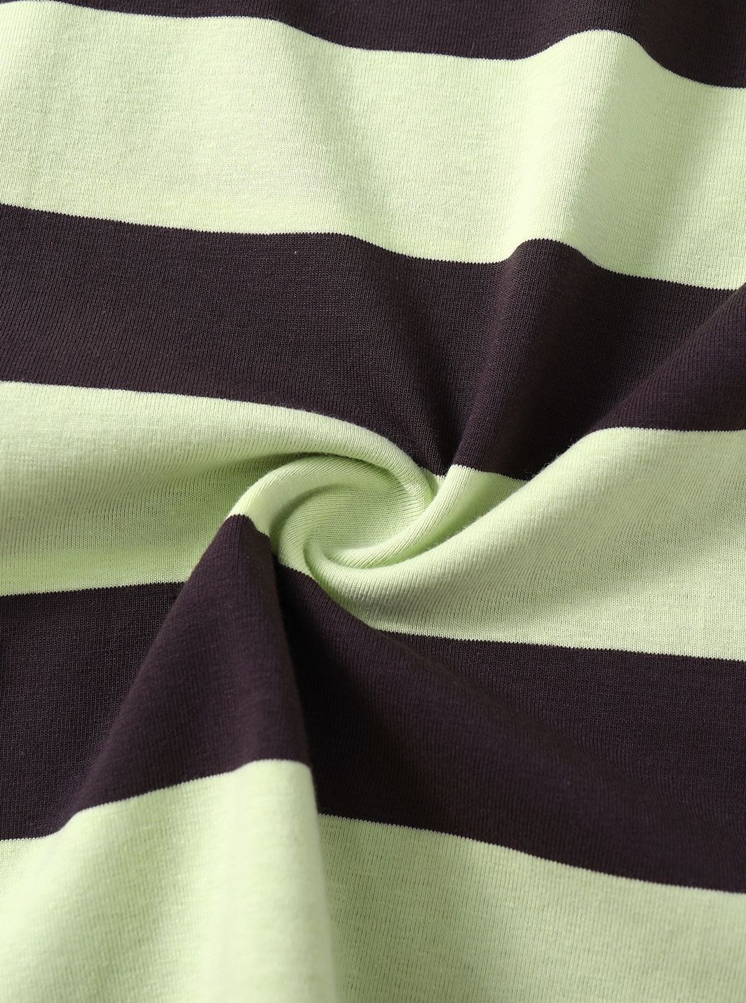 Striped Polo - Ash Grey