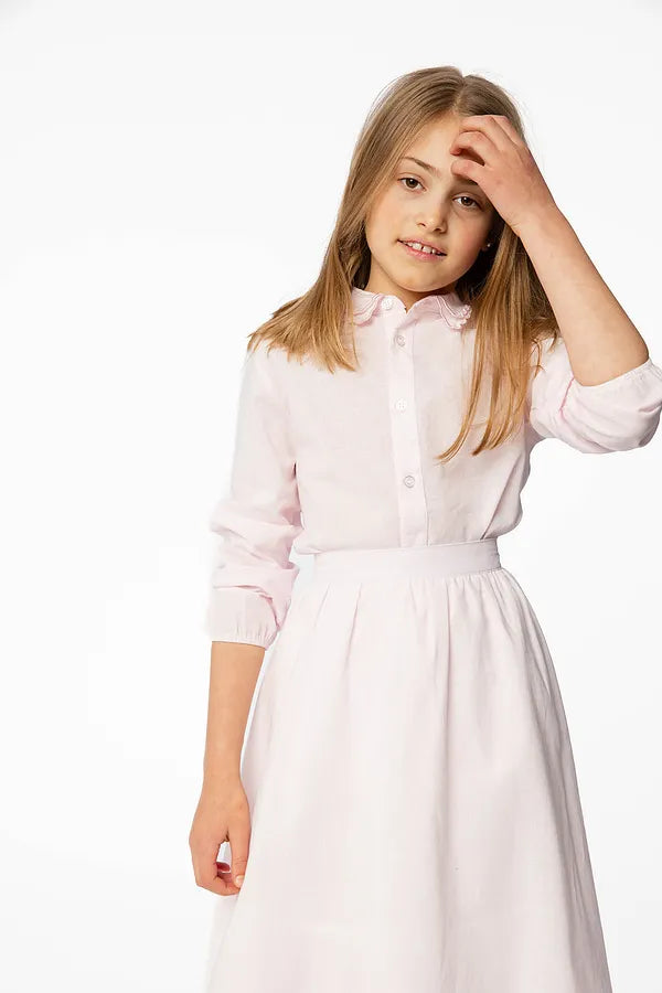Sea Glass Skirt - Pale Pink