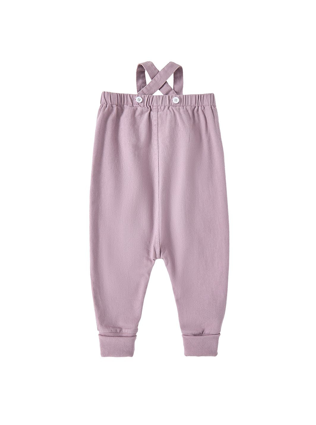 Twill Solid Overall - Pale Purple