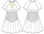 Heart Swim Dress