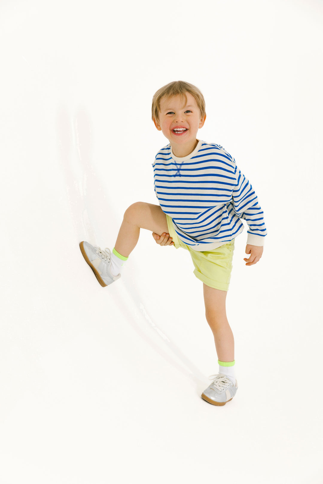 Classic Striped Top - Royal Blue