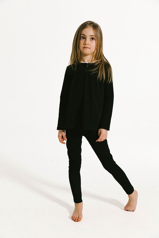Lace Trim Tunic Set