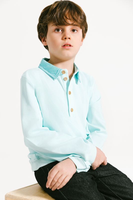 Small Gingham Polo