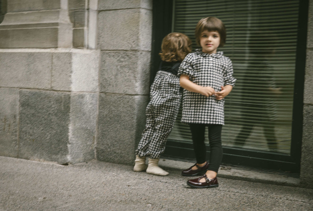Gingham Overall Robe
