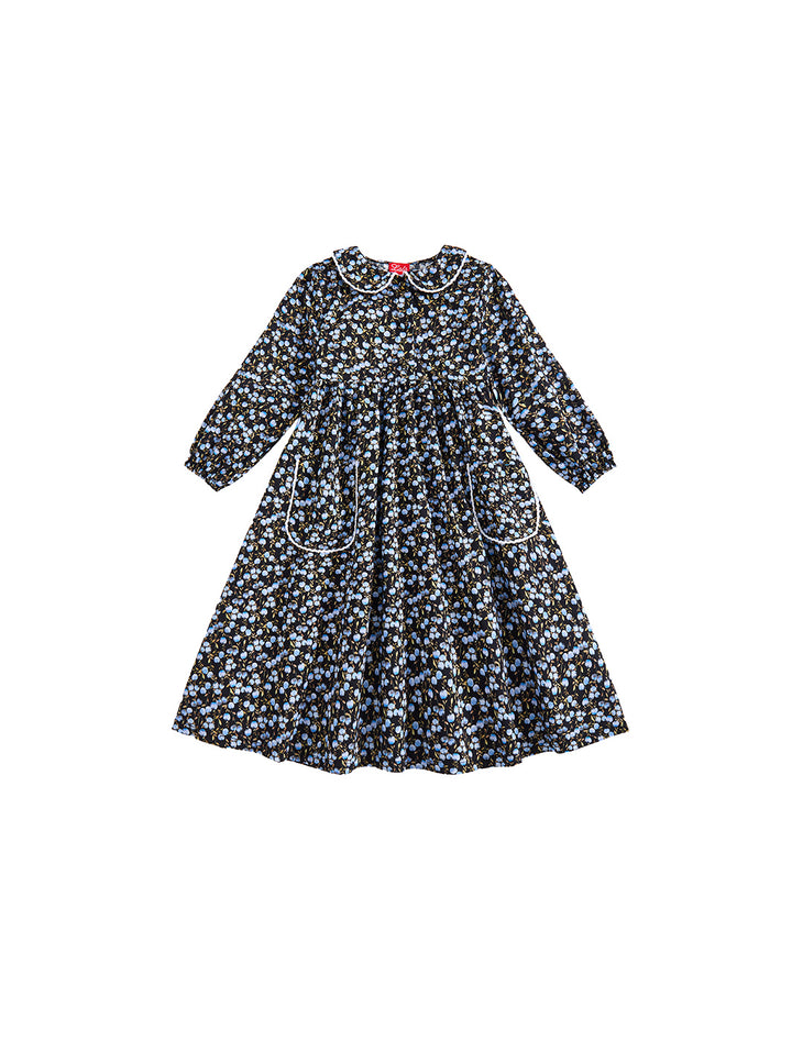 Midnight Orchard Dress