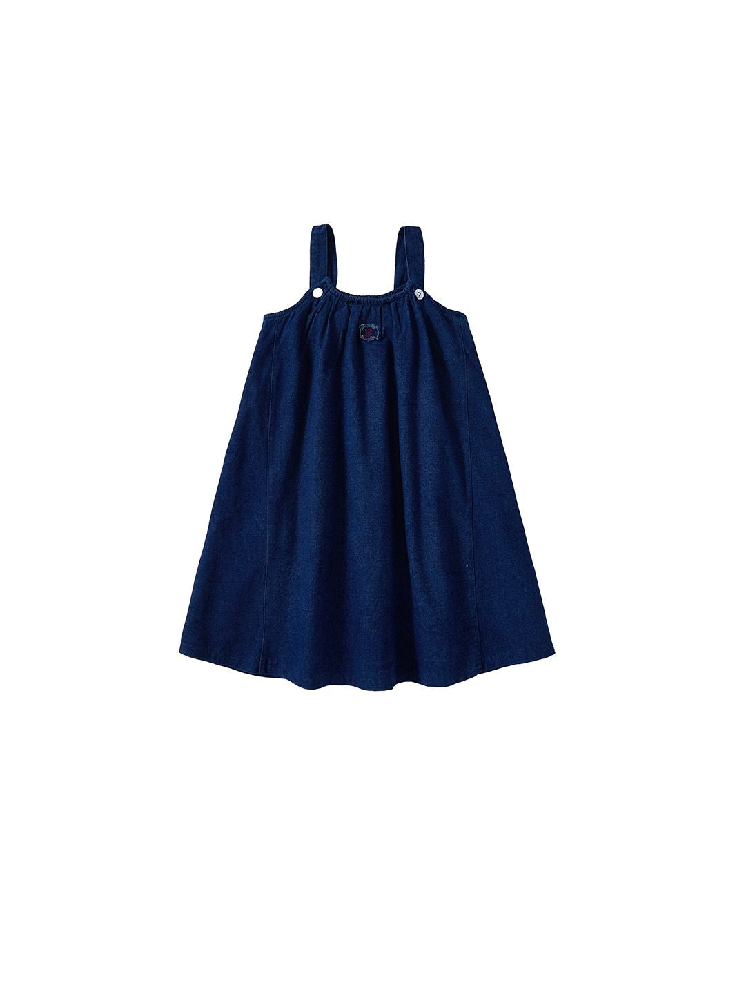 Denim Tucks Jumper - Navy