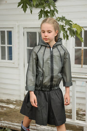 Clear Bomber Raincoat