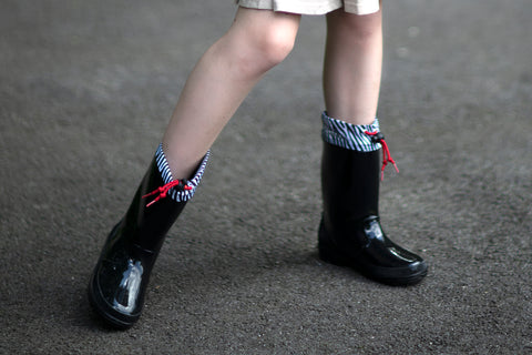 Black Rain Boots