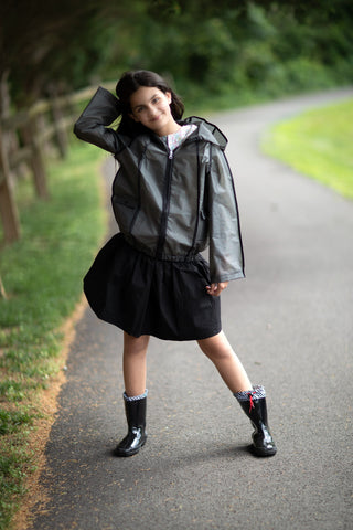 Clear Bomber Raincoat