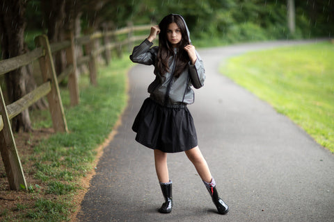 Clear Bomber Raincoat