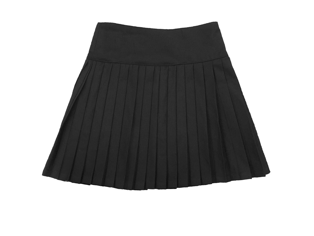 Knife Pleats Yoke Skirt