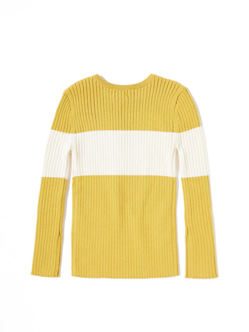 Apple Sweater - Yellow