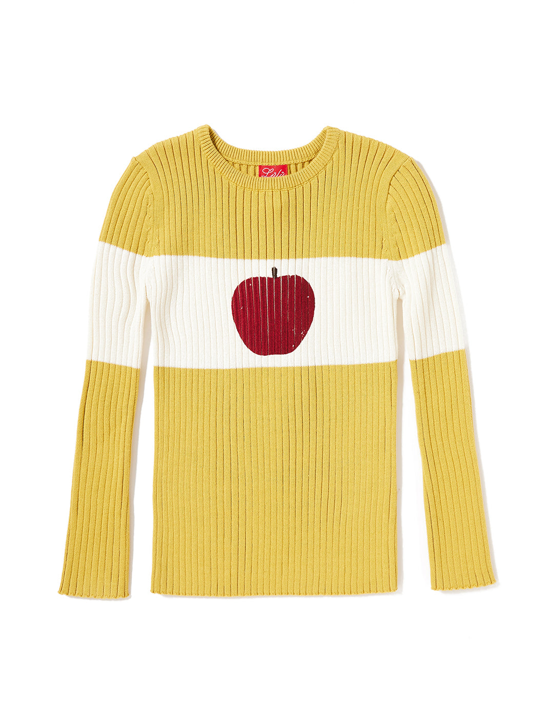 Apple Sweater - Yellow