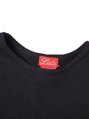 Basic Long T-shirt - Black