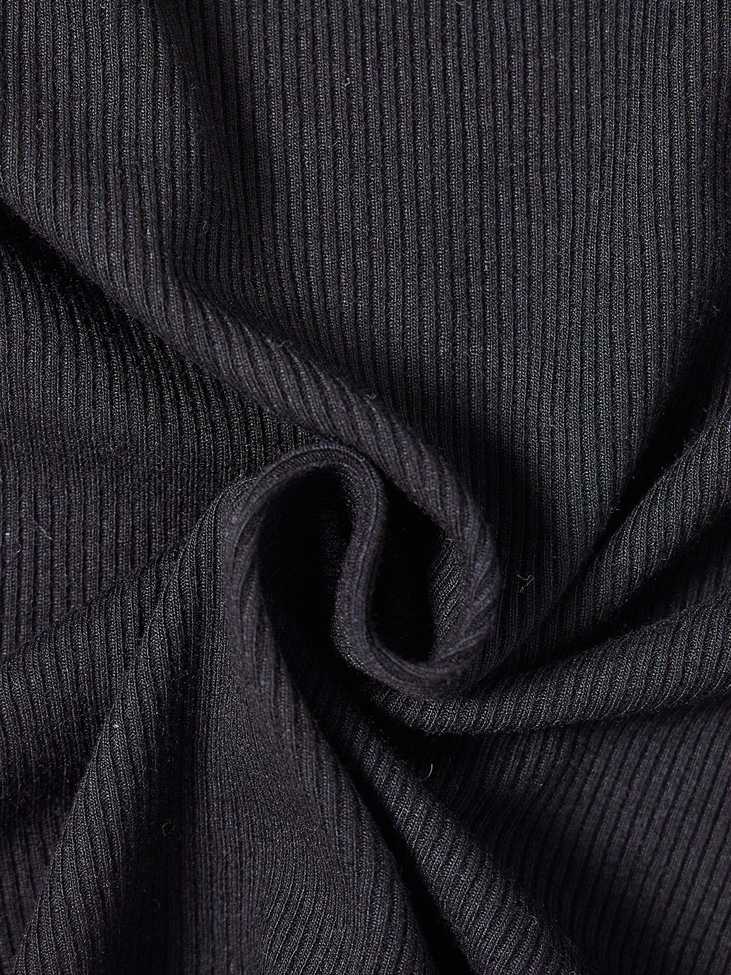 Camiseta básica larga - Negro