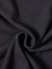 Basic Long T-shirt - Black