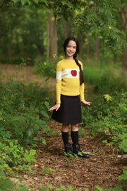 Apple Sweater - Yellow